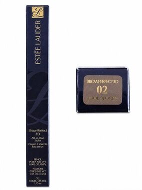 NIB Estée Lauder BrowPerfect 3D All-in-One Styler 02 Light Brunette
